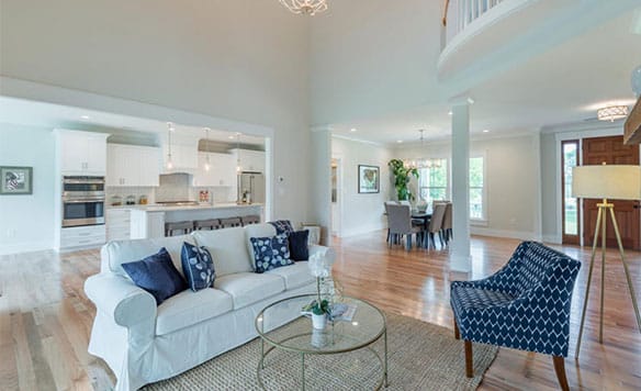 Turnkey custom home completed at Stono Pointe by O'Connor Homes