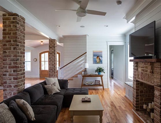 Downtown Charleston property converted to a luxury short-term rental